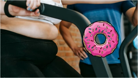 ¡A bajar la pancita! Estos son los minutos que debes correr para quemar las calorías de una dona