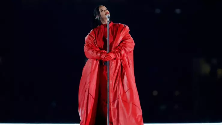 Medio tiempo Super Bowl Rihanna está embarazada