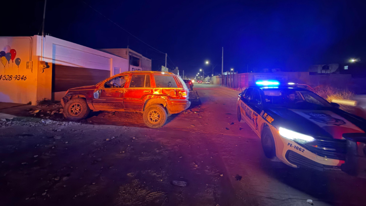 Volcadura en Jardines del Sol