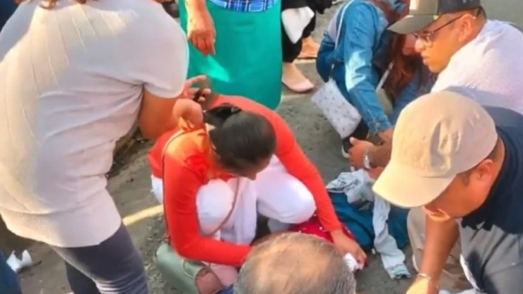 Menor de 6 años sufrió quemaduras por pirotecnia en Hueytamalco