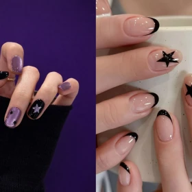 5 diseños de uñas de Six Seven