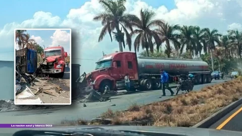 Video del accidente en Autopista Palín-Escuintla hoy 14 de marzo