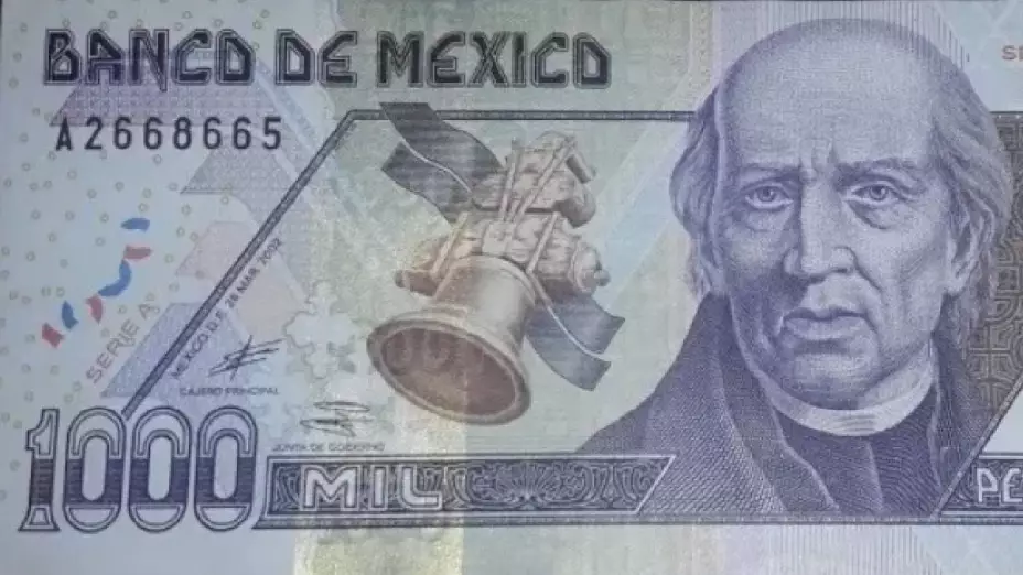 Piden un dineral por billete de mil pesos de Miguel Hidalgo (2)