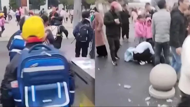 VIDEO Atropellamiento masivo en una primaria en China deja varios niños heridos; esto se sabe