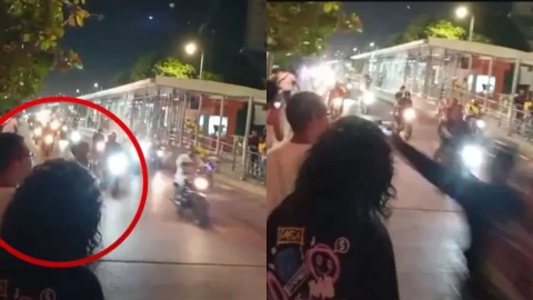 Captan robo de celular a colombiano durante festejos de la Copa América