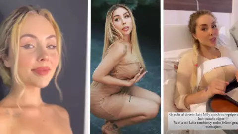 Maya Nazor se opera el busto