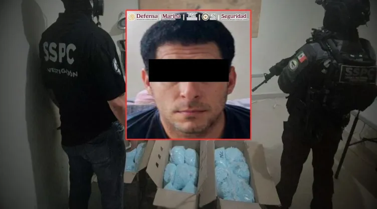 Operativo en Colima: Cae cabecilla con 270 kg de fentanilo buscado por la DEA