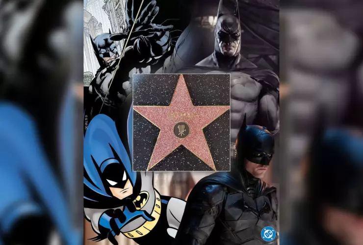 Batman Estrella Paseo de la Fama
