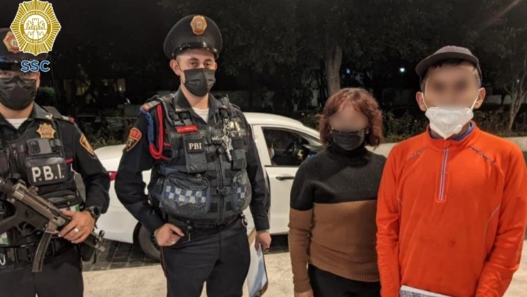 policías menor abuelita Miguel Hidalgo