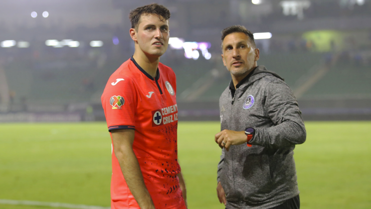 Santiago y el Chaco Giménez juntos en la Liga MX Cruz Azul Mazatlán