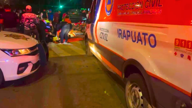 fallecido choque en Mariano J. García Irapuato