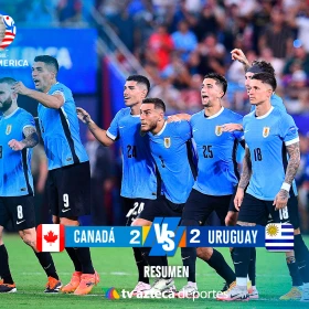 Resumen Canadá vs Uruguay, Copa América 2024
