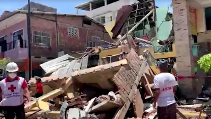 Videos del sismo en Ecuador hoy