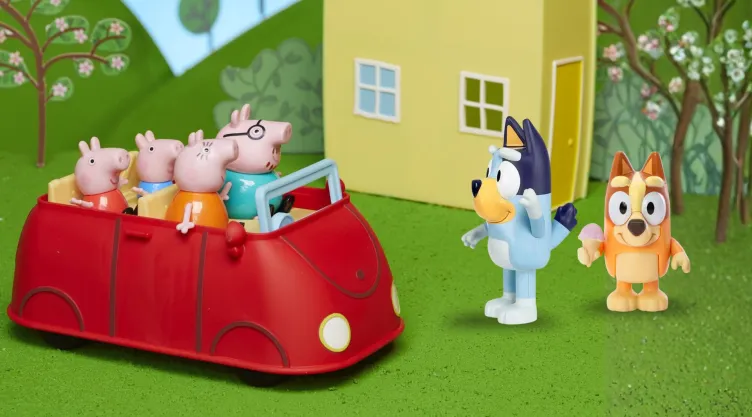 4 juguetes de ‘Bluey’ y ‘Peppa Pig’ que enseñan a los niños a superar la frustración cuando pierden