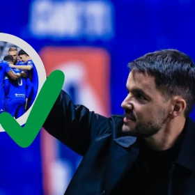 Larcamón en Cruz Azul
