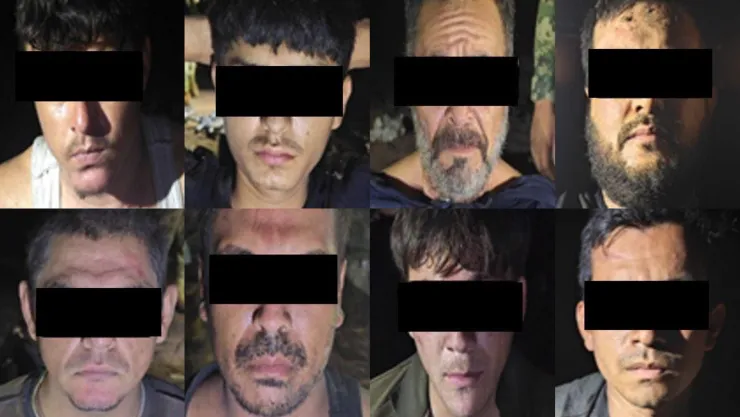 Vinculados a proceso 8 detenidos tras enfrentamiento en Navolato