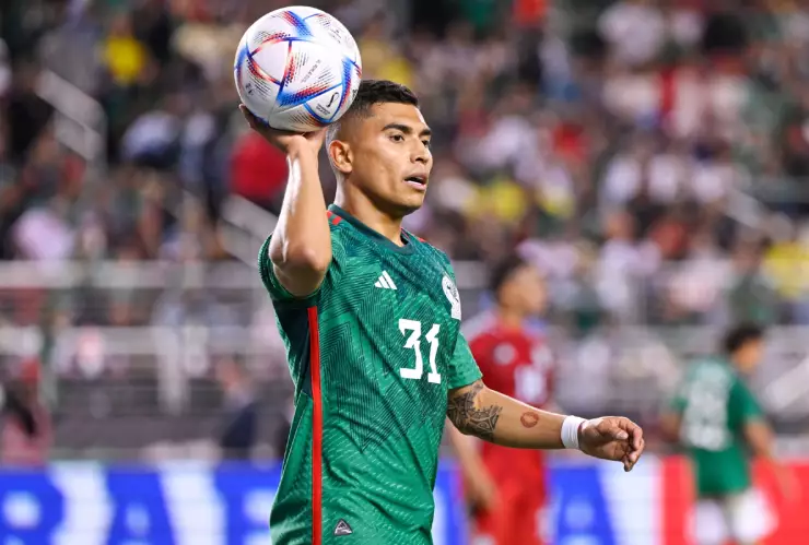 Obelín Pineda con la Selección Mexicana