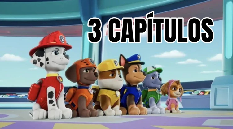3 capítulos de Paw Patrol para enseñar a los niños a atarse las agujetas