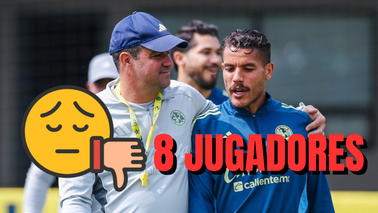 América perdería a 8 jugadores por decisión de la Selección Mexicana