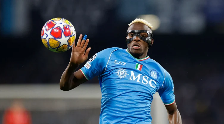 Victor Osimhen, delantero del Napoli