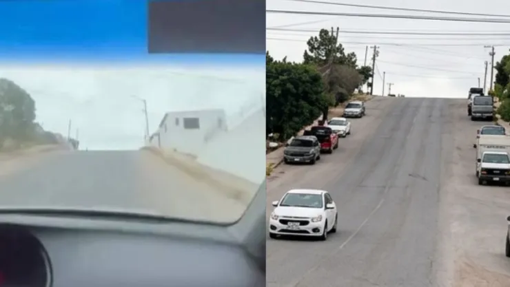 VIDEO: Así conductor grabó su propio accidente; volcó a exceso de velocidad en Chihuahua.