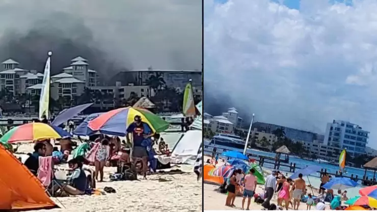 ¡ÚLTIMA HORA! Se reporta NUEVO incendio en la Zona Hotelera de Cancún; hoy domingo 22 de marzo