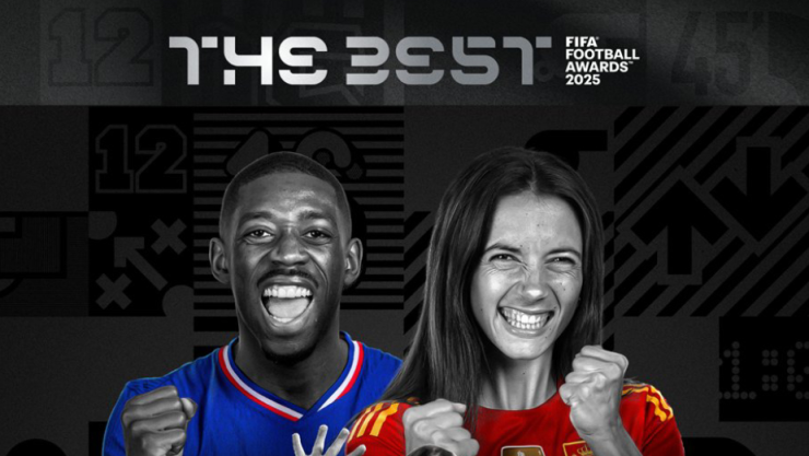 Ousmane Dembélé y Aitana Bonmatí