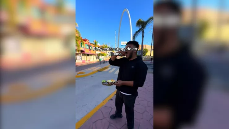 VIDEO. Carnita asada muy tijuanense joven se vuelve viral por peculiar momento en La Revu.jpg