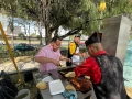Ricos y deliciosos platillos tuvimos en el centro de acopio