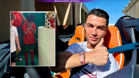 Momento viral: Cristiano Ronaldo sorprende a un pequeño fan y su reacción conmueve a millones