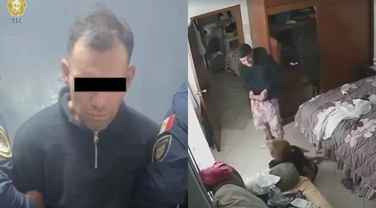 sujeto agrede a abuelita en su casa en Azcapotzalco