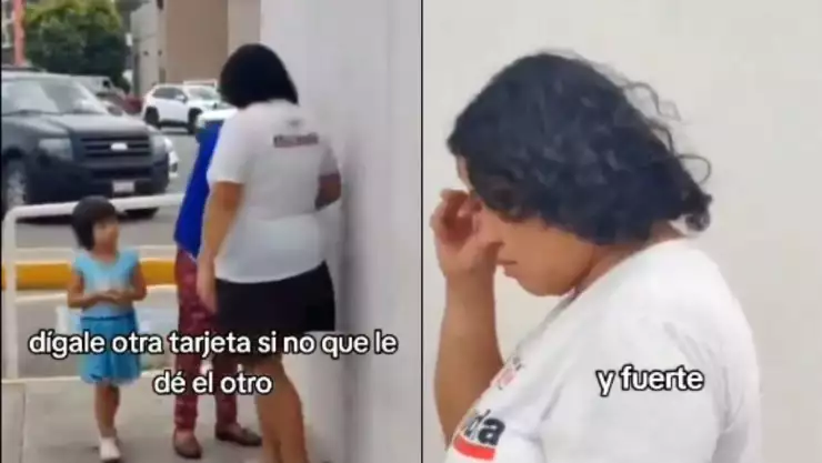 mujer quita pension a su mama.
