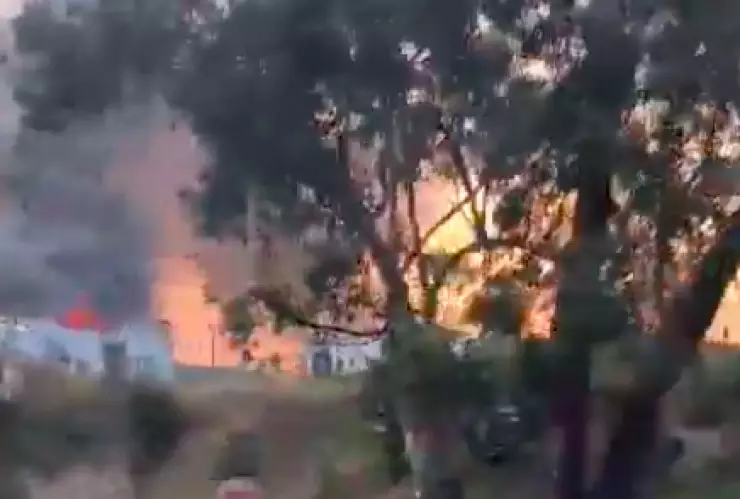 Incendio La Margarita