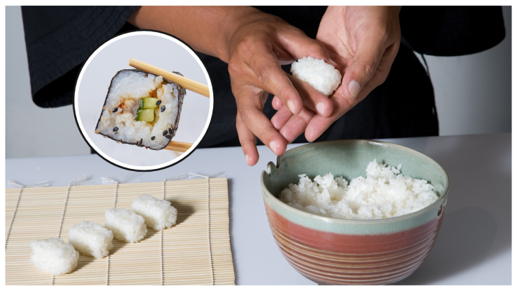arroz para sushi