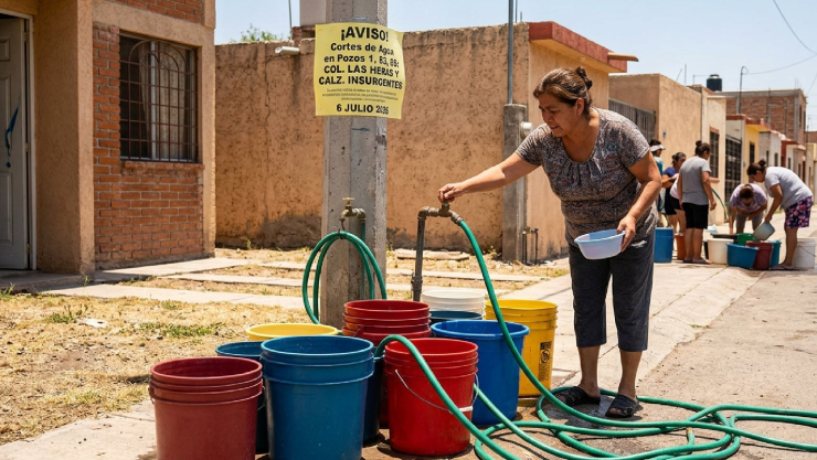 corte de agua en Irapuato hoy 6 julio 2026