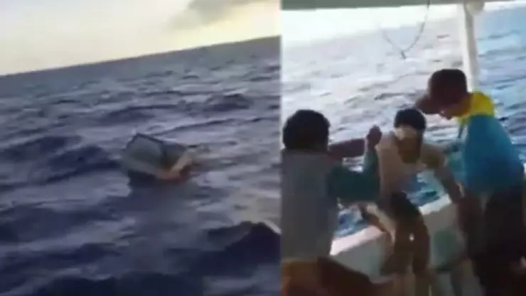 Pescador llevaba 11 días en congelador en el mar.jpg