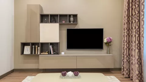 muebles aesthetic para televisión