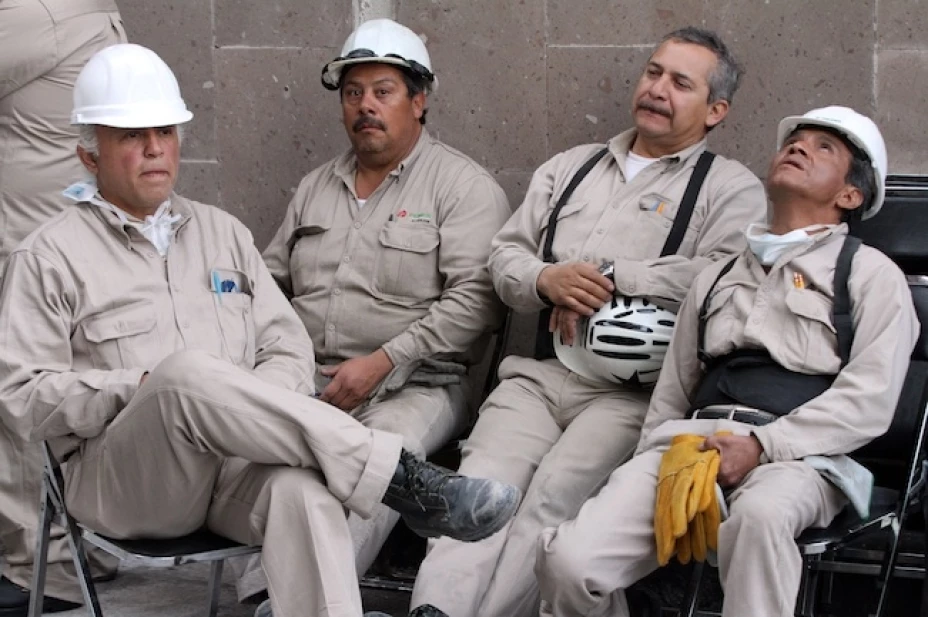 Trabajadores de Pemex