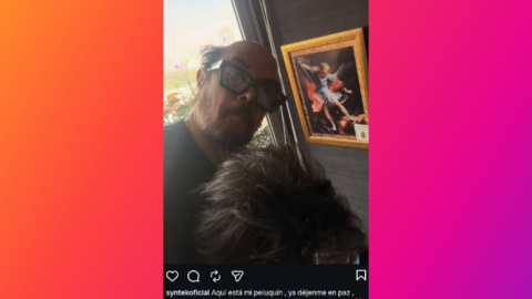 Aleks Syntek subasta su peluquín en redes y revela para qué usará el dinero