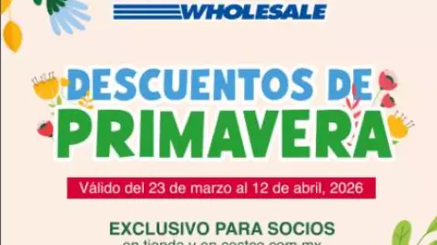 Costco descuentos de primavera
