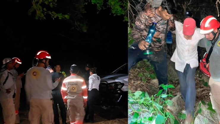 ¡Angustia en Arriaga! Don Huver se perdió buscando su toro y fue rescatado tras 7 horas en el cerro