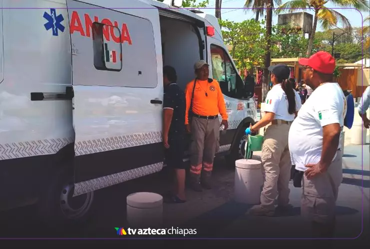 Niño ahogado Puerto Arista