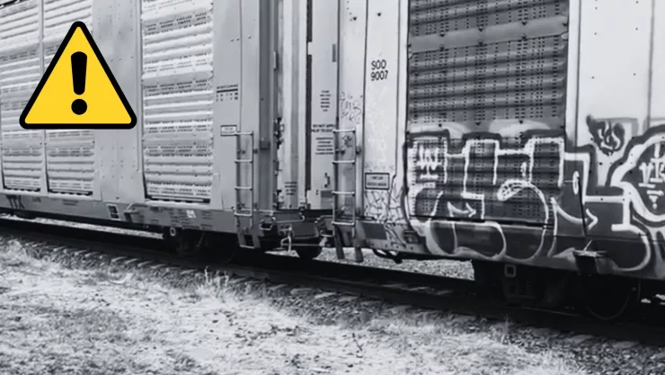 Hombre muerto atropellado por el tren en el centro de pabellón de Arteaga en Aguascalientes