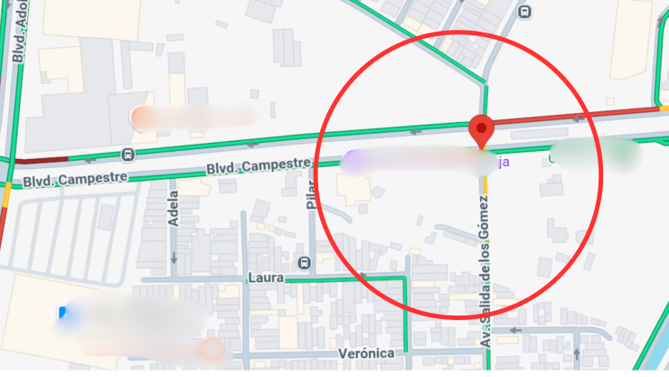 Choque en bulevar Campestre y Malecón del Granizo provoca tráfico pesado en León