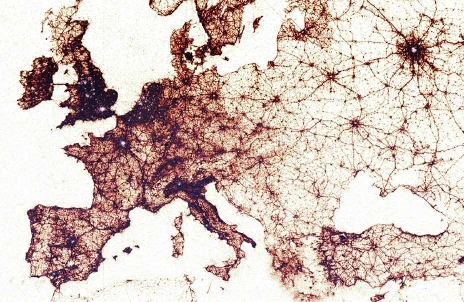 La red social Twitter publicó en su blog una serie de mapas que evidencian la actividad de los usuarios a nivel mundial