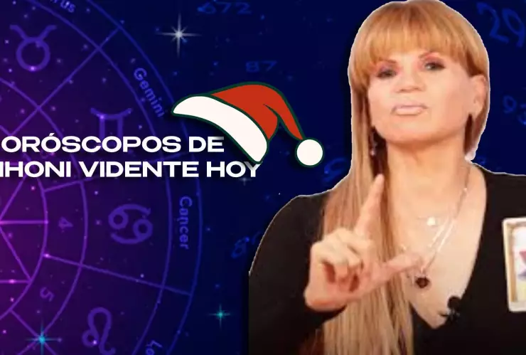 Horóscopos de Mhoni Vidente hoy 24 de diciembre de 2025; ¿qué te deparan los astros en Navidad?