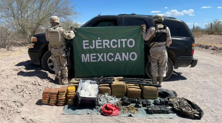 Ejército marihuna armas Sonora