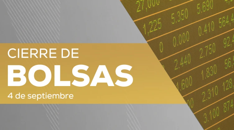 BMV y Wall Street cierran en terreno negativo; así cierran los mercados este 4 de septiembre 2026