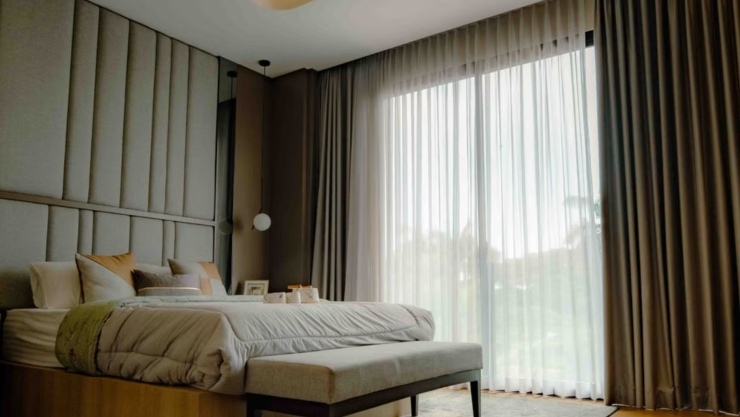 5 alternativas a las cortinas modernas y elegantes para el dormitorio