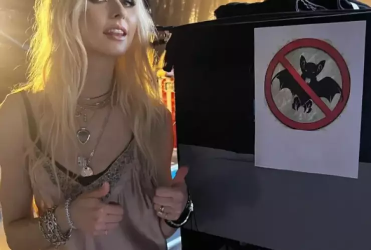 Taylor Momsen, actriz de Gossip Girl, fue mordida por un murciélago